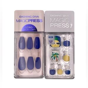 Dashing Diva Magic Press - Matching Mani and Pedi Set.